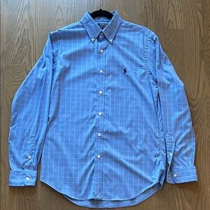 Polo Ralph Lauren Men's Classic Fit Performance Dress Shirt Sz Sm